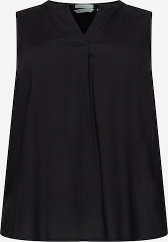 Tom Tailor Women + Bluse i svart: forside
