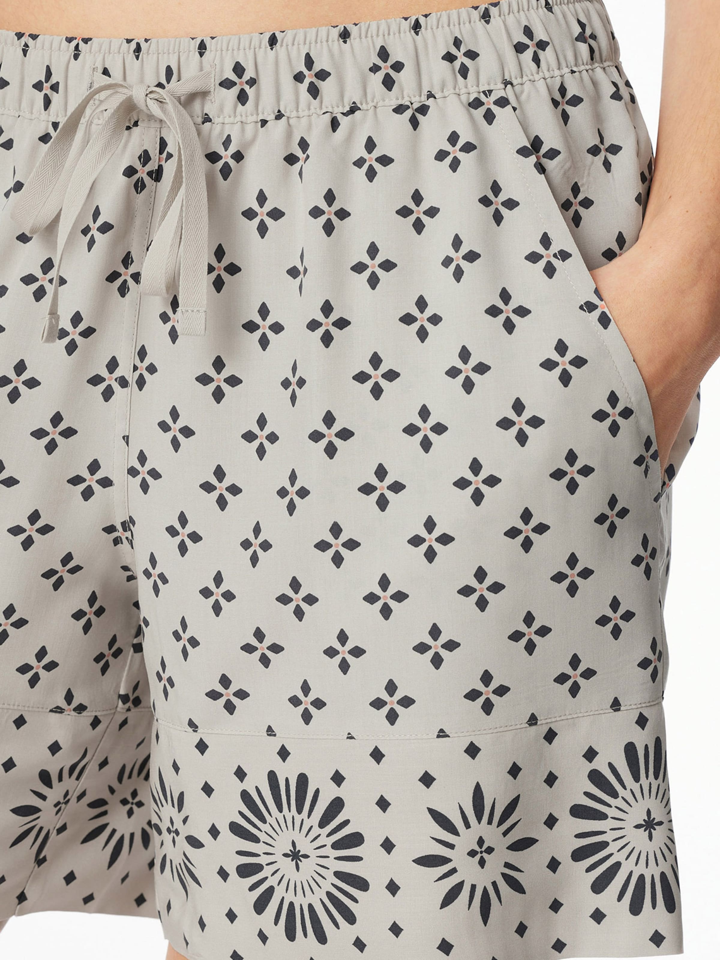 SCHIESSER Pyjamashorts in Beige