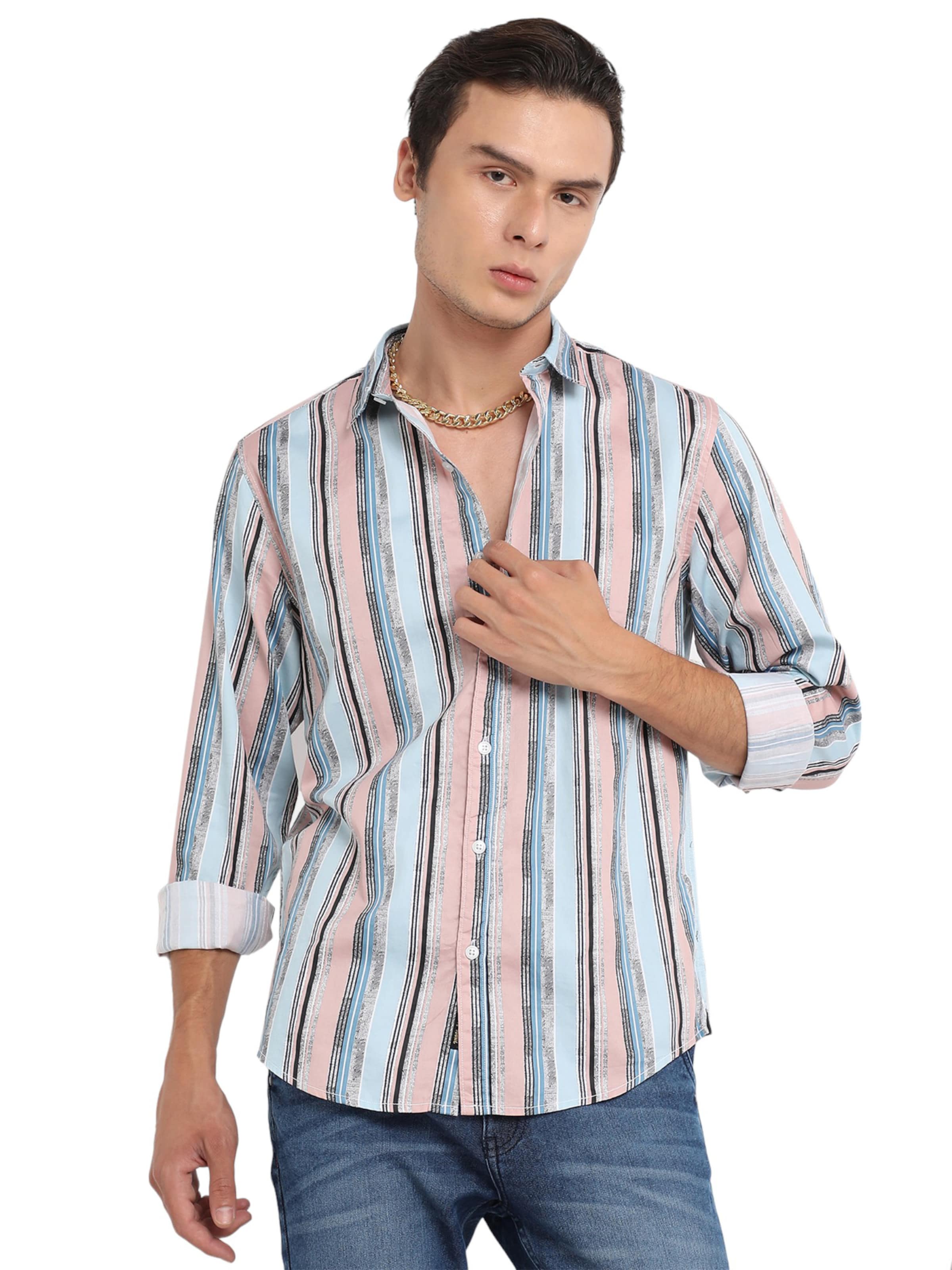 Campus Sutra Regular fit Skjorta ' Alijah ' i blandade färger: framsida