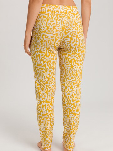 Hanro Pajama pants 'Sleep & Lounge' in Yellow