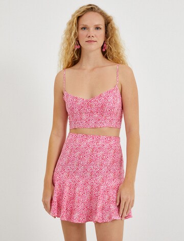 Koton Top in Pink: front