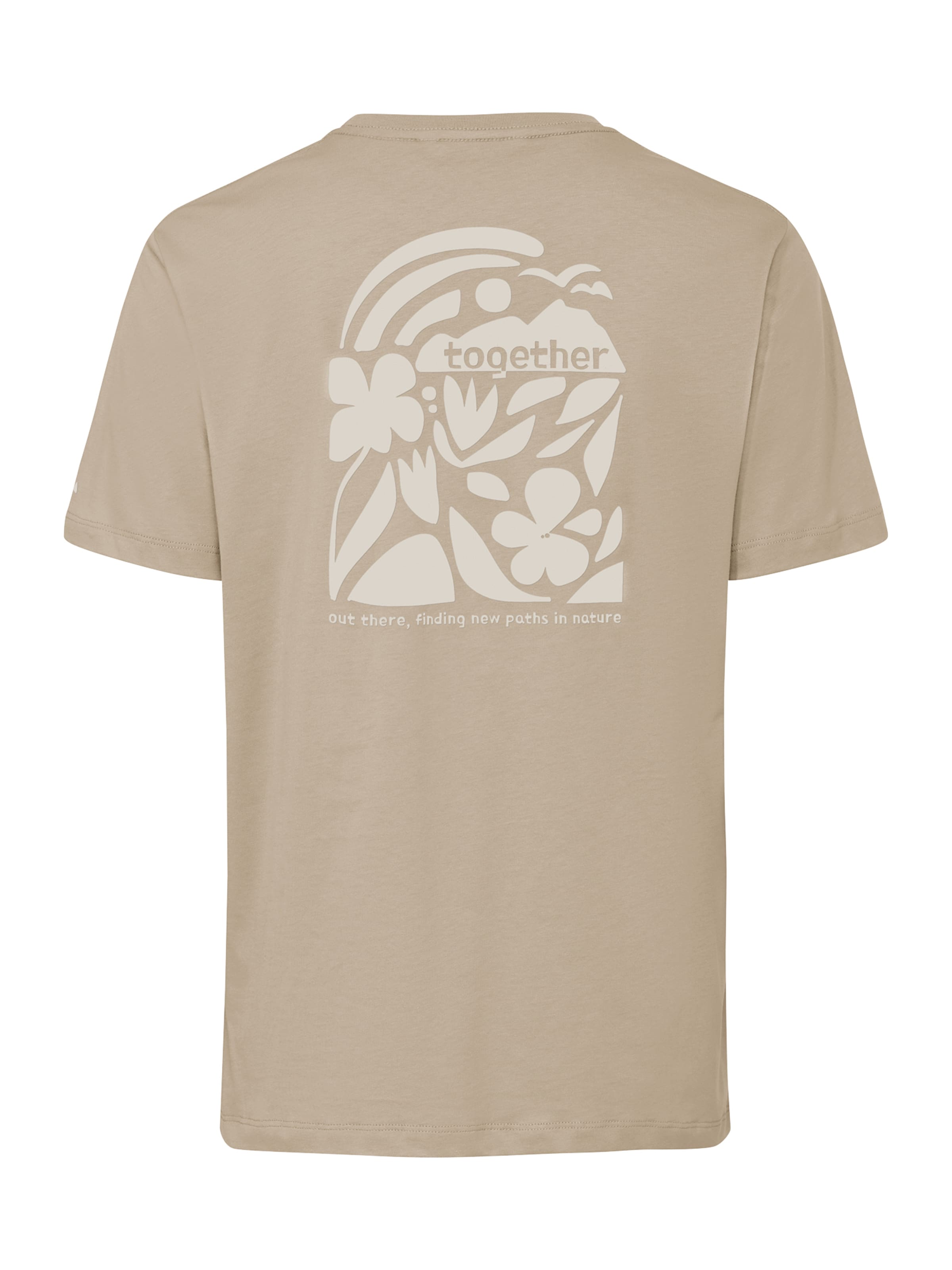 VAUDE Sportshirt 'Spirit II' in Beige