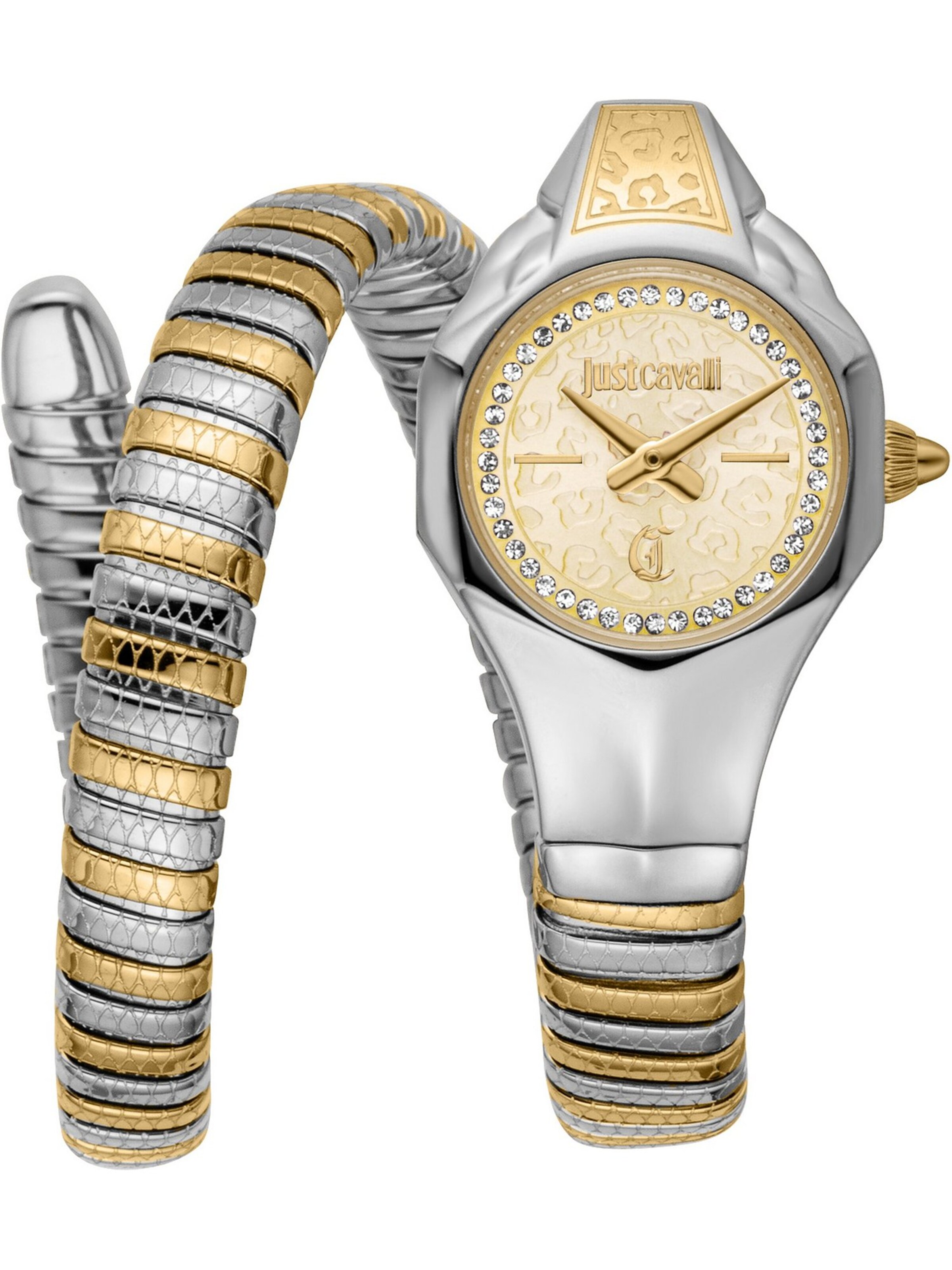 Just Cavalli Analog Watch in Gold: front