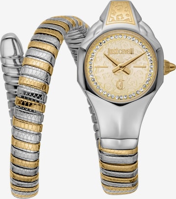 Just Cavalli Analoguhr in Gold: Vorderseite