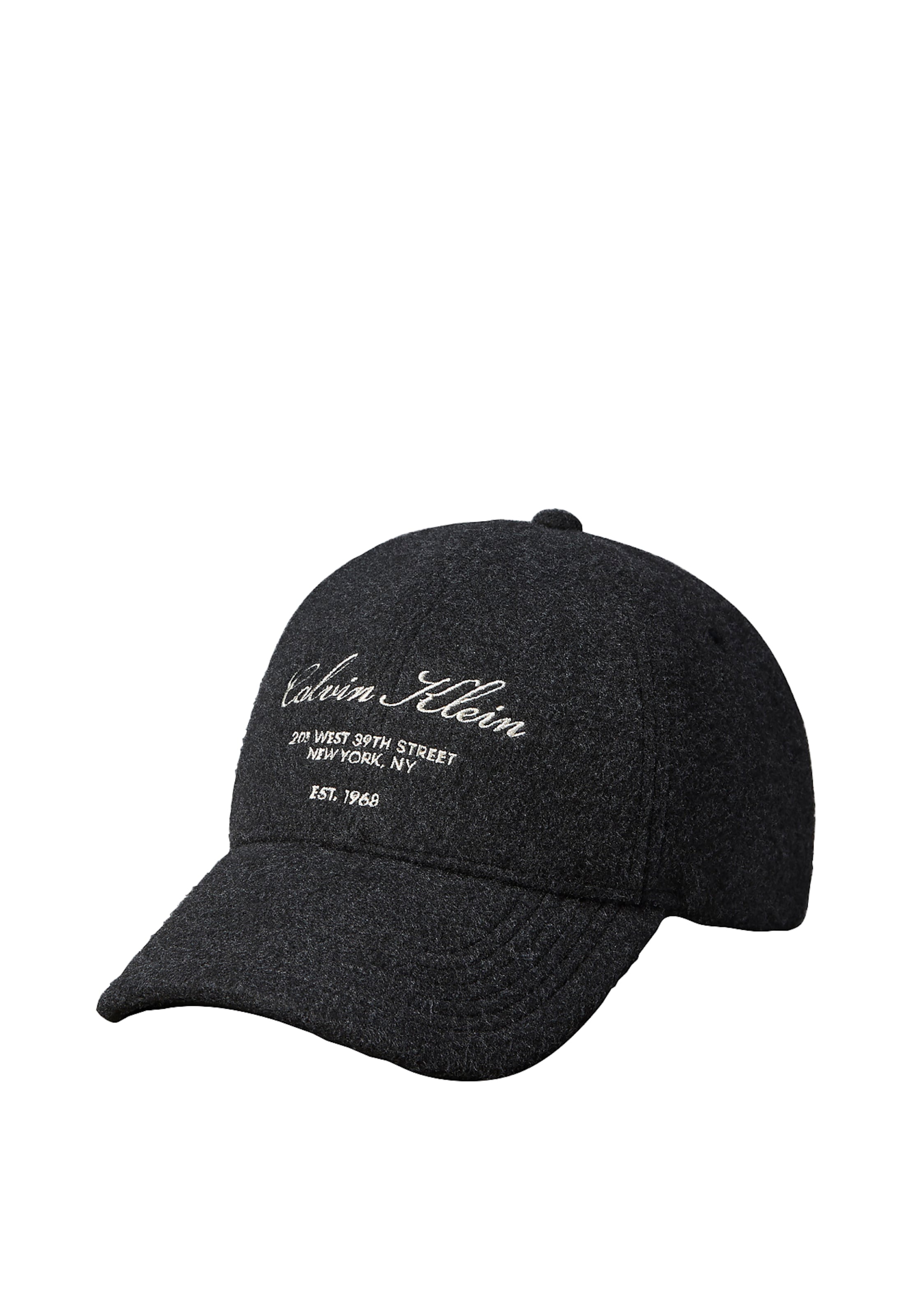 regular Cappello da baseball di Calvin Klein in nero: frontale