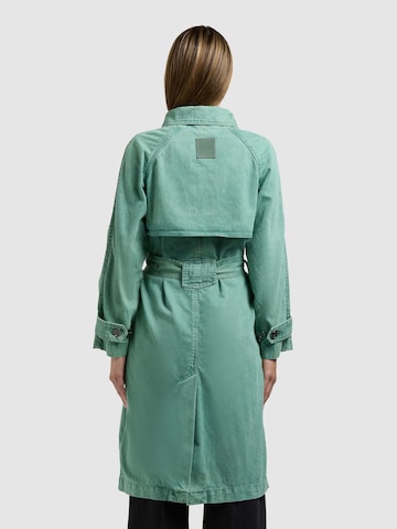 Manteau mi-saison 'Enza' khujo en vert