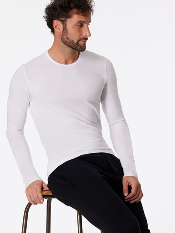 T-Shirt ' 95/5 Originals ' SCHIESSER en blanc