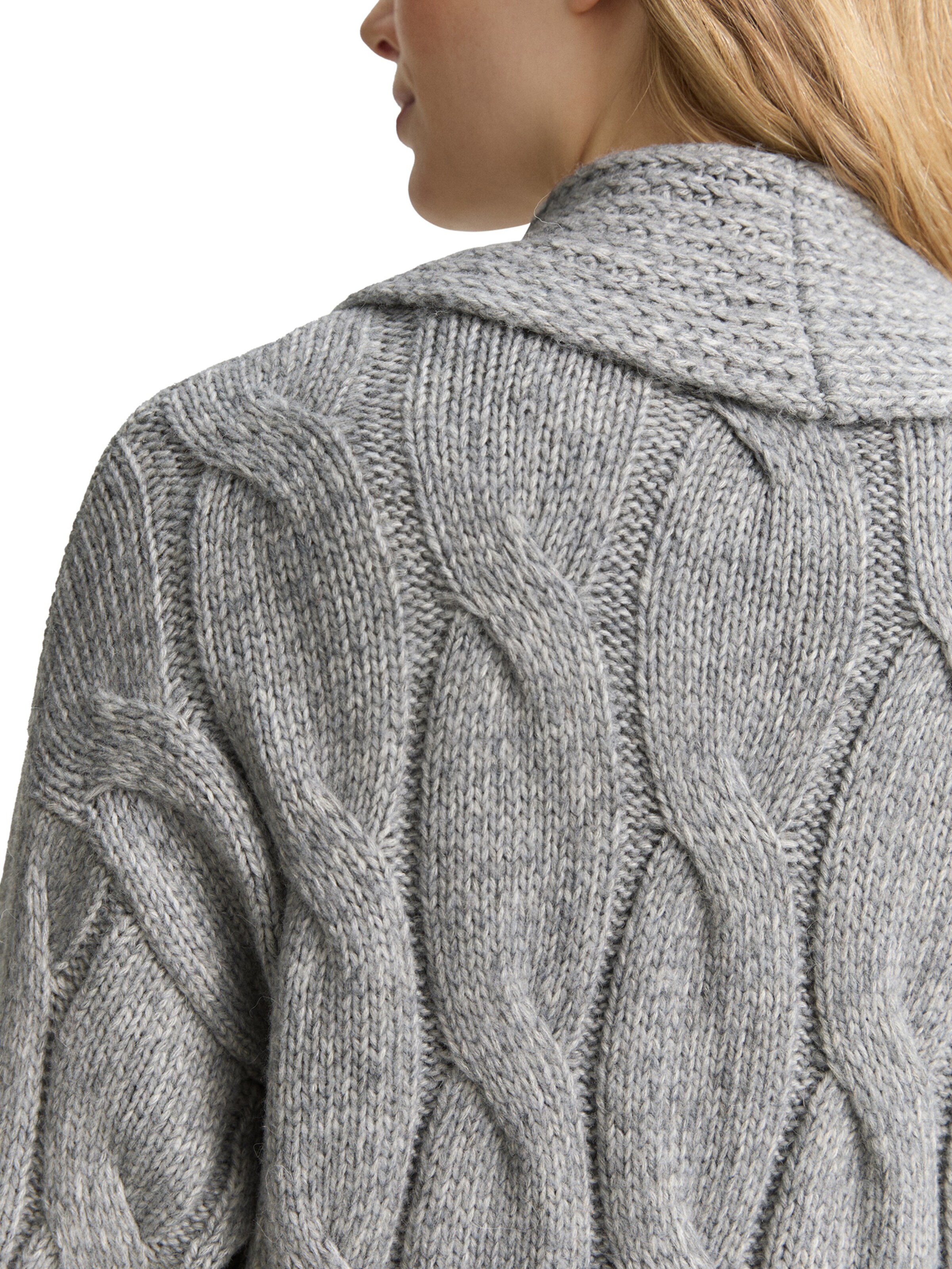 TOM TAILOR Oversize dzseki - szürke