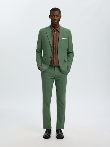 SELECTED Slim fit Colbert 'SLHOasis' in Groen