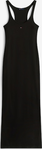 Rochie de la Tommy Jeans pe negru: față