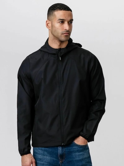 Giacca di mezza stagione ' Shell Jacket ' TEESHOPPEN di colore nero, Visualizzazione prodotti