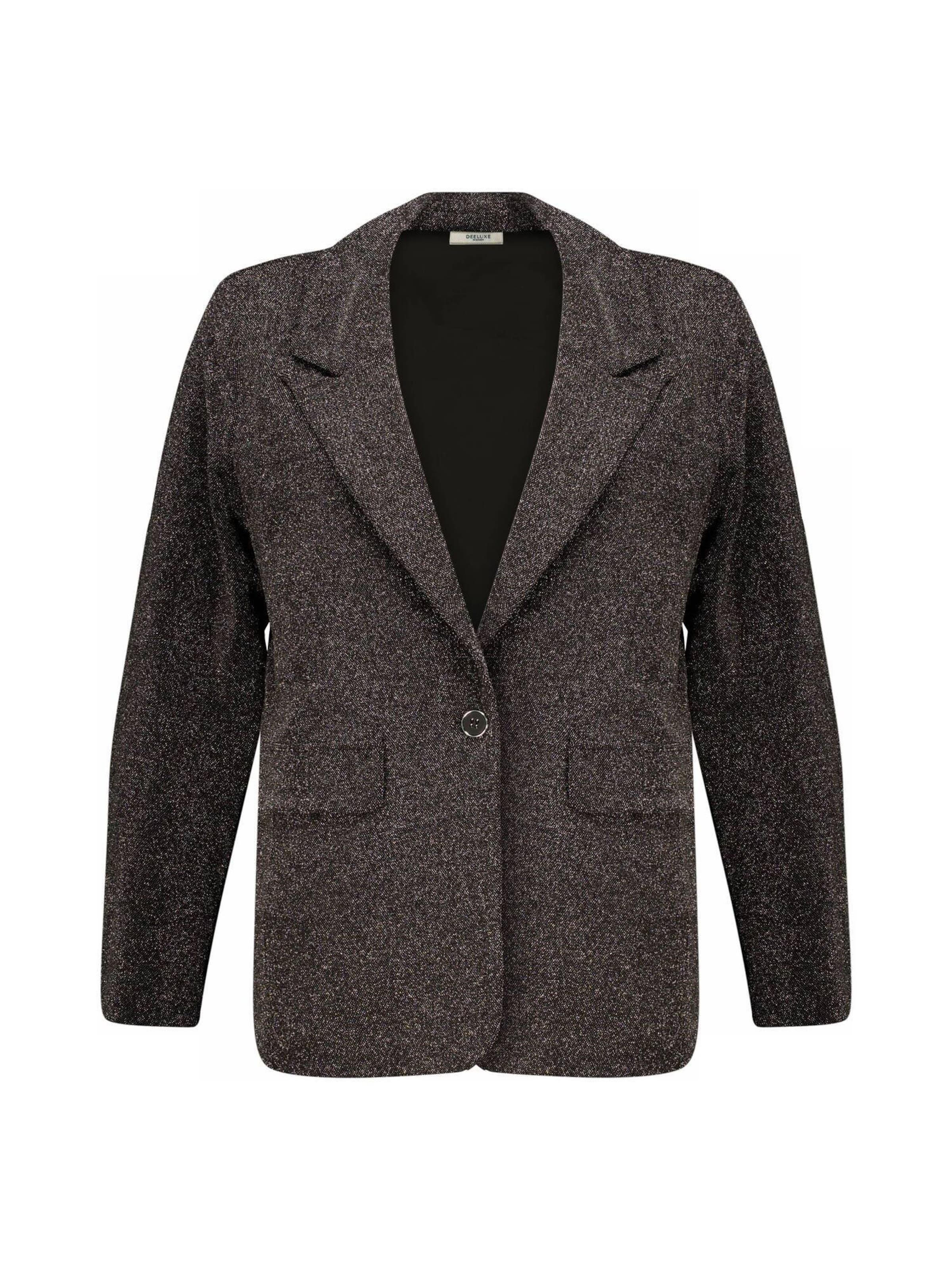 Blazer 'PESTRELLA' Deeluxe en noir : devant