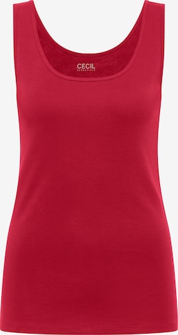 CECIL Top in Red: front