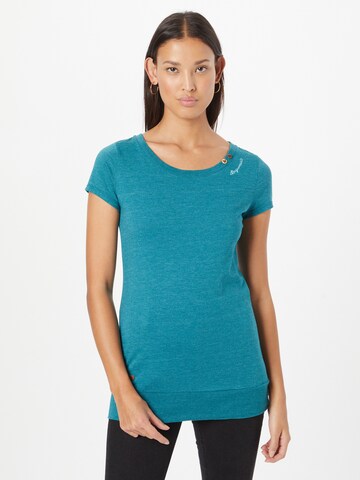 Ragwear T-Shirt 'LESLY' in Blau: Vorderseite