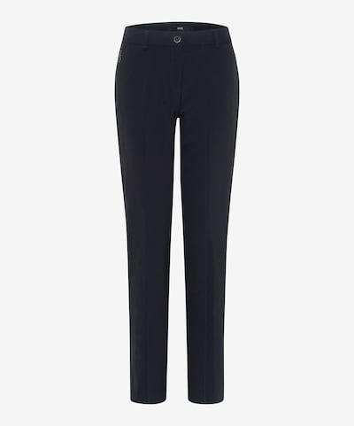 BRAX Trousers with creases 'Maron' in Black, Item view