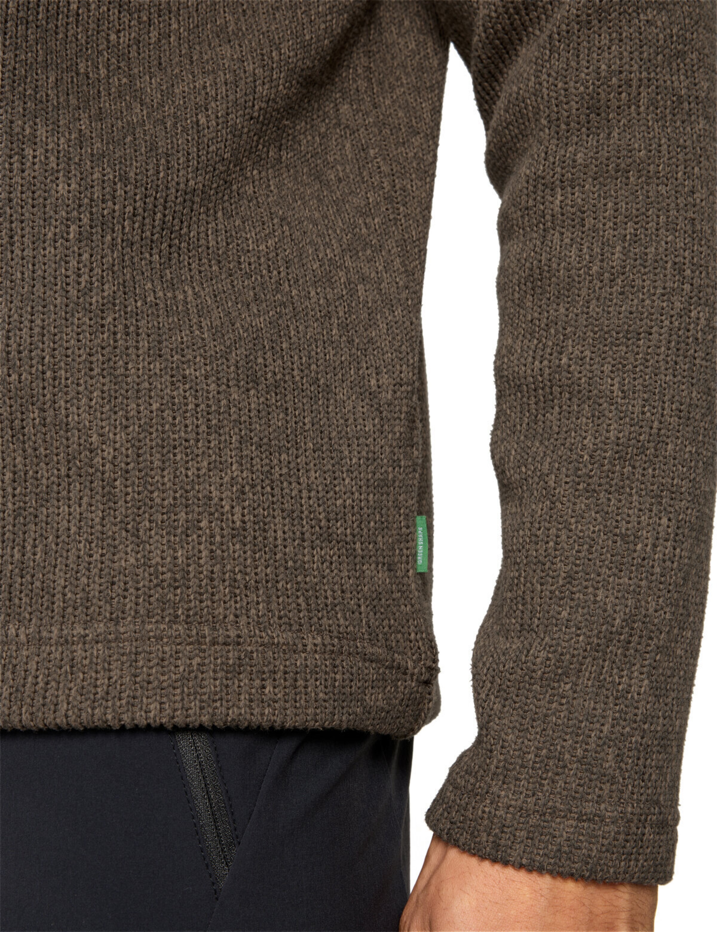VAUDE Sports sweater 'Tesero II' in Beige