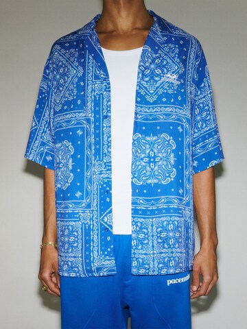 Coupe regular Chemise 'Carlos' Pacemaker en bleu