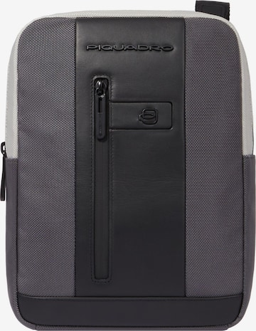 Piquadro Crossbody Bag 'Brief 2 Special' in Grey: front
