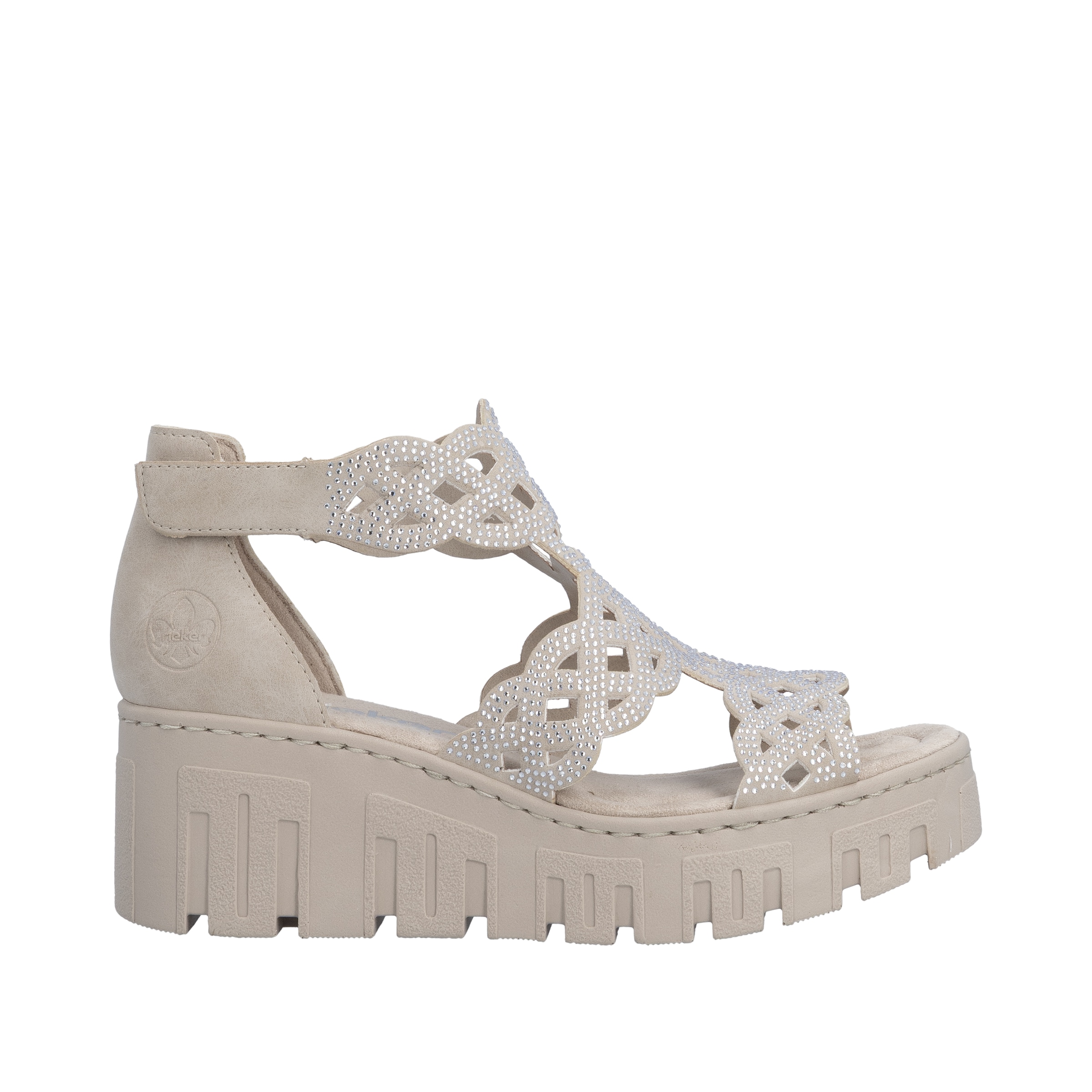 Rieker Sandale in Beige