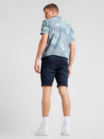 GARCIA Slimfit Shorts in Blau