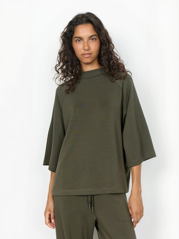 Soyaconcept - Camiseta ' SC-BANU ' en verde: frente