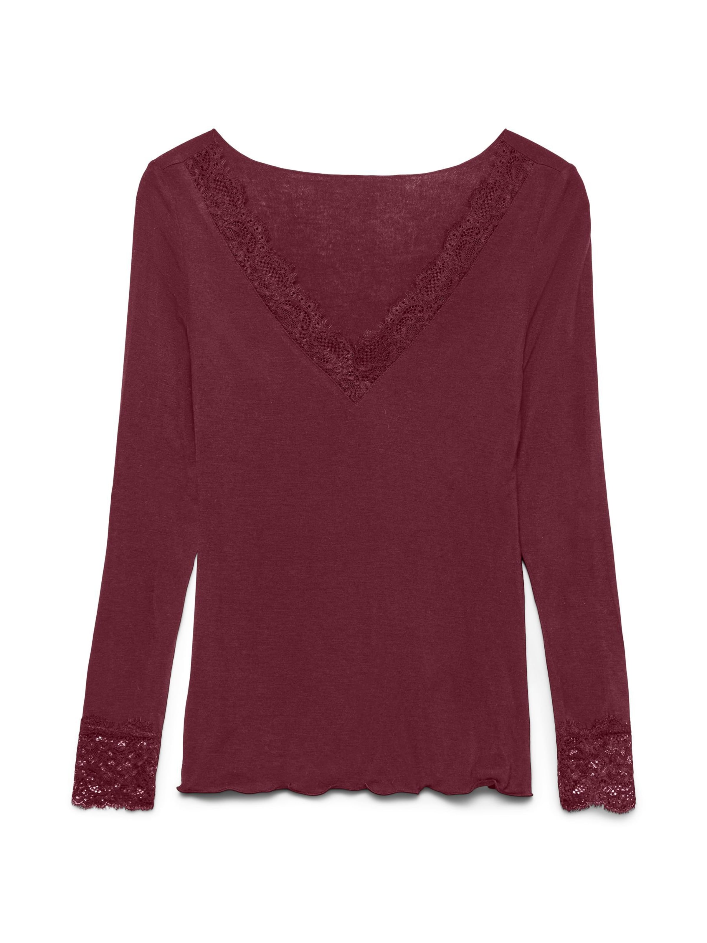 VERO MODA Shirt 'VMSkye' in Red: front