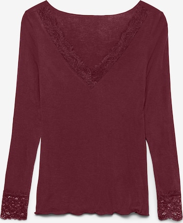 VERO MODA Shirt 'VMSkye' in Red: front
