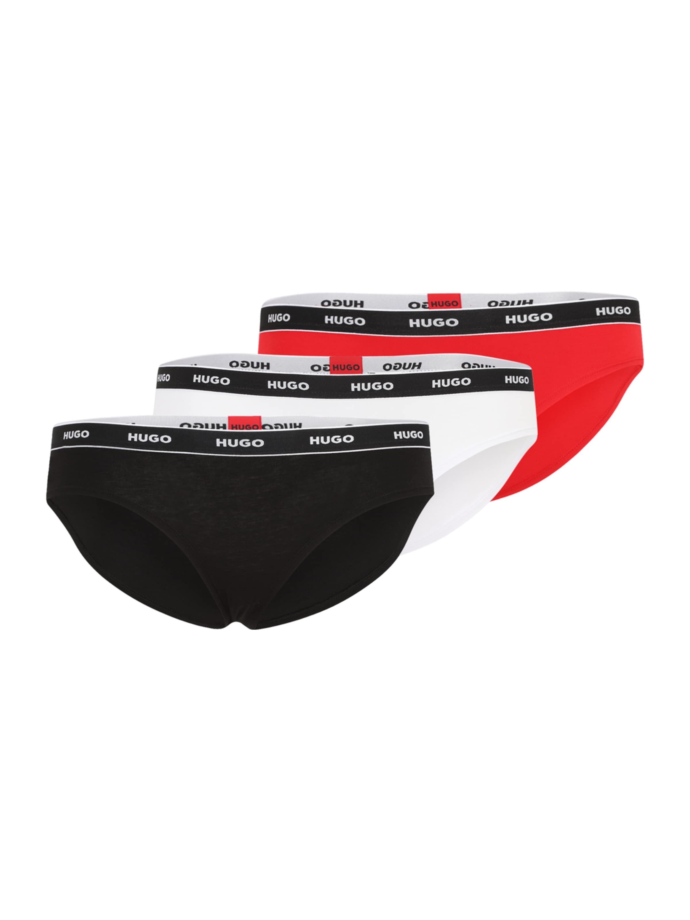 HUGO Figi w kolorze czerwony: przód