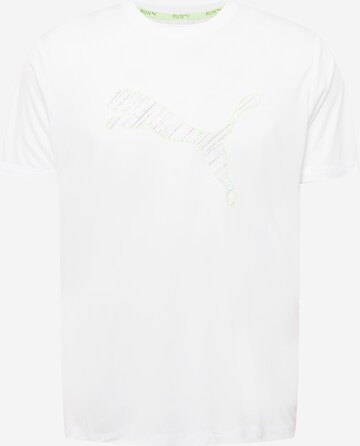 PUMA Performance Shirt in White: front