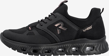 Slip on Rieker en noir : devant