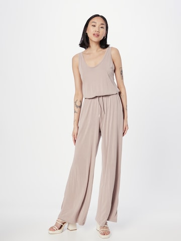 Urban Classics Jumpsuit in Pink: front