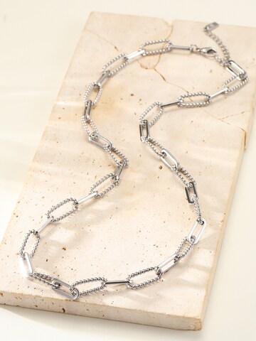 Hey Happiness Kette 'Edge Twist' in Silber