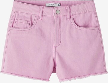 NAME IT Regular Shorts 'Randi' in Lila: predná strana