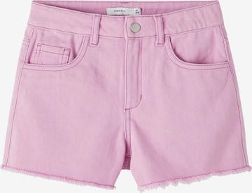 NAME IT Regular Shorts 'Randi' in Lila: predná strana