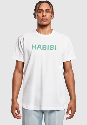 Mister Tee Särk 'Habibi', värv valge: eest vaates