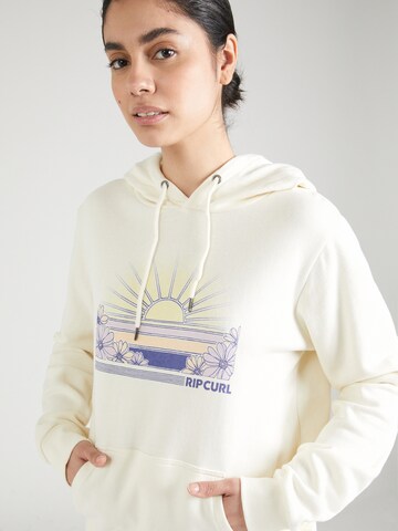 RIP CURL Athletic Sweatshirt 'SUNRISE SESSION' in White
