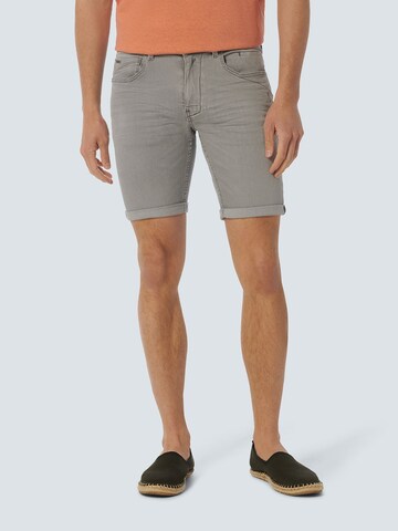 No Excess Slimfit Shorts in Grau: Vorderseite