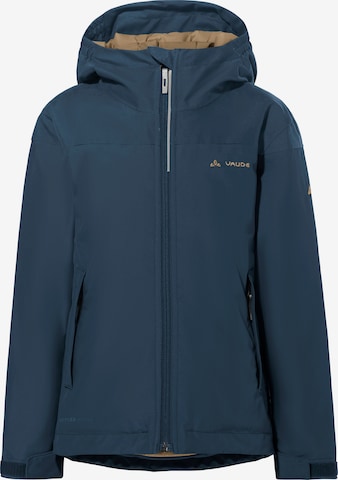 VAUDE Weatherproof jacket 'Lulea' in Blue: front