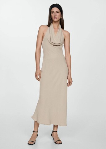 MANGO Dress 'Azores' in Beige: front