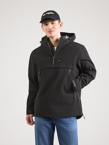 Veste mi-saison 'Orleans' Vintage Industries en noir : devant