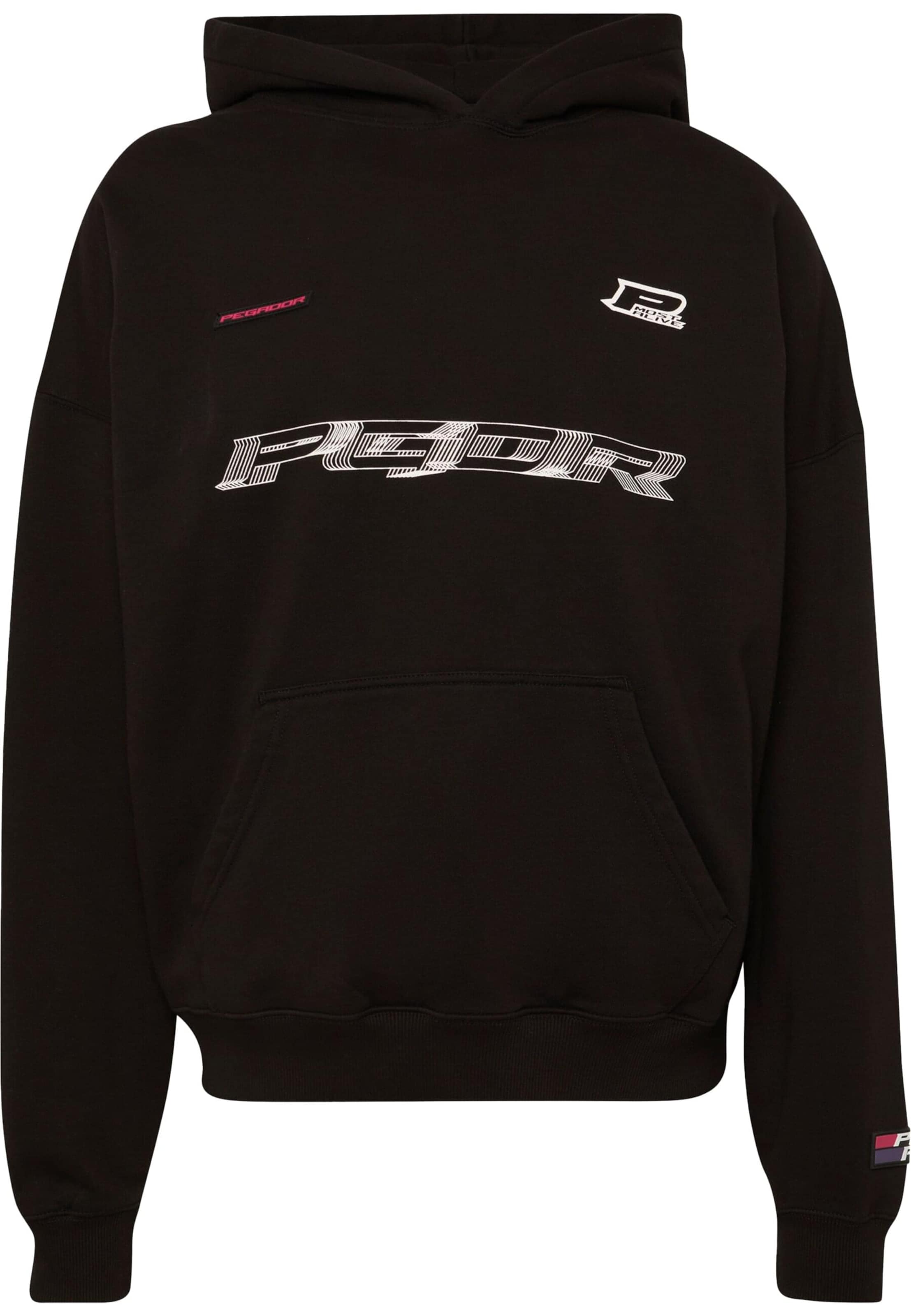 Pegador - Sweatshirt 'Iron Boxy' em preto: frente