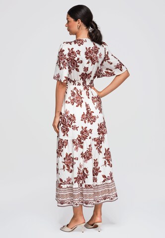 Robe d’été Ombre en marron