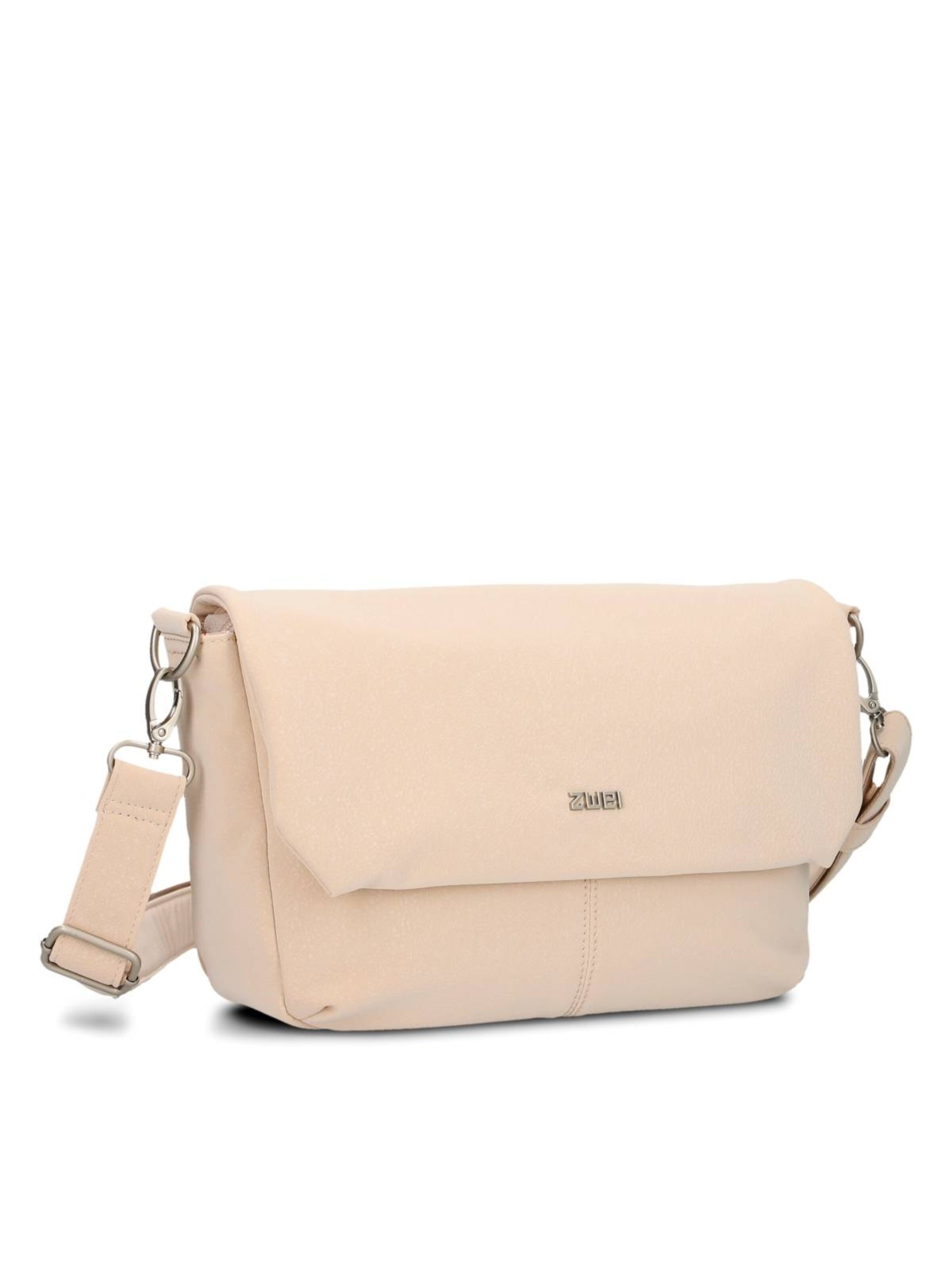 ZWEI - Bolso de mano 'MADEMOISELLE.M M60' en beige: frente