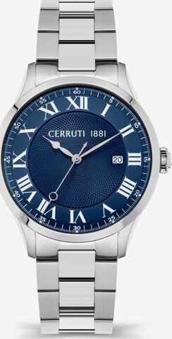 Montre à affichage analogique CERRUTI 1881 en bleu : devant