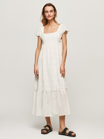 Pepe Jeans Summer Dress 'PERI' in White: front
