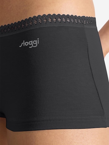 SLOGGI Boyshorts 'GO Crush' in Black