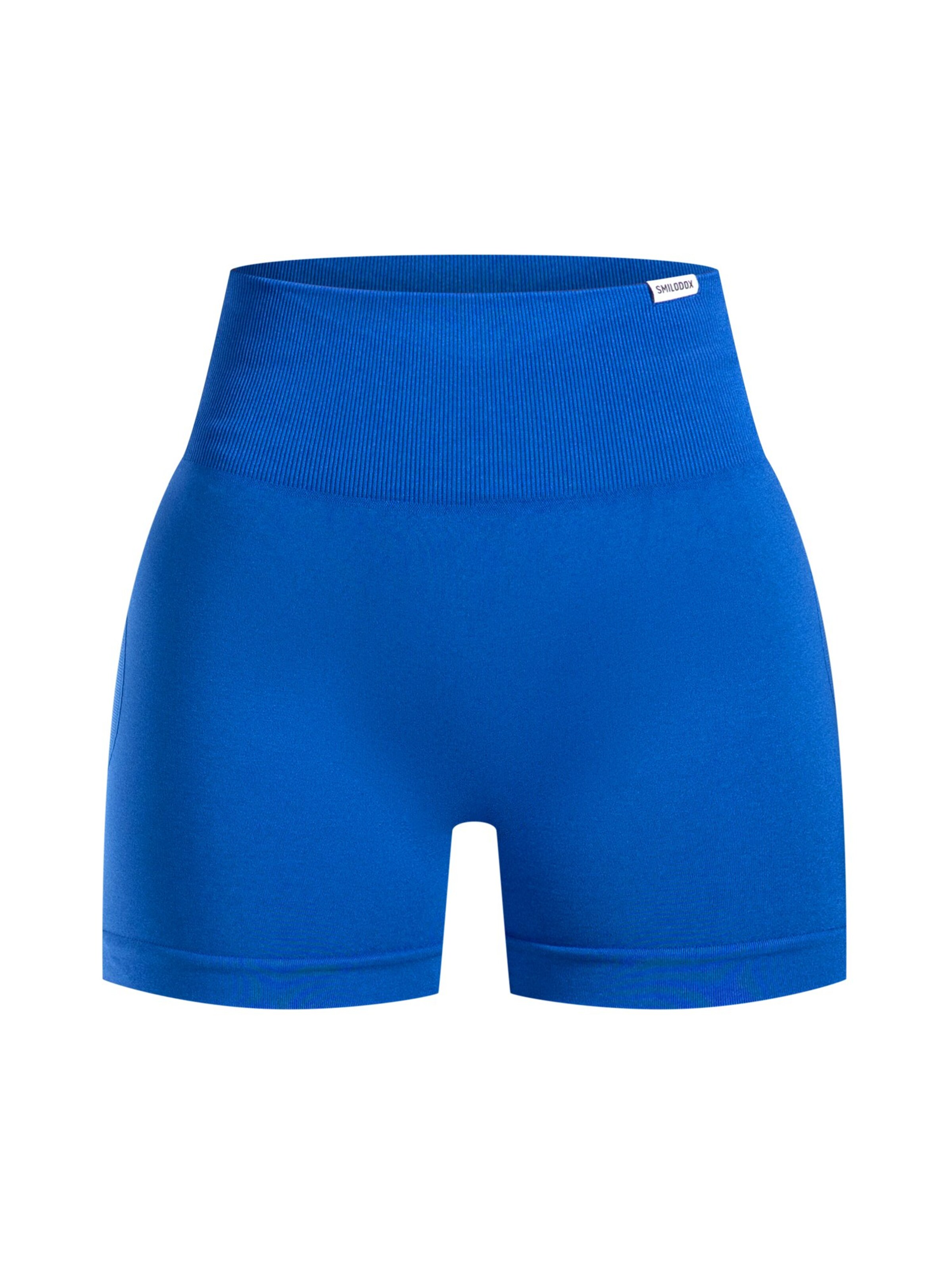 Smilodox Workout Pants in Blue: front