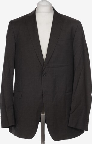 Zegna Suit Jacket in XL in Brown: front