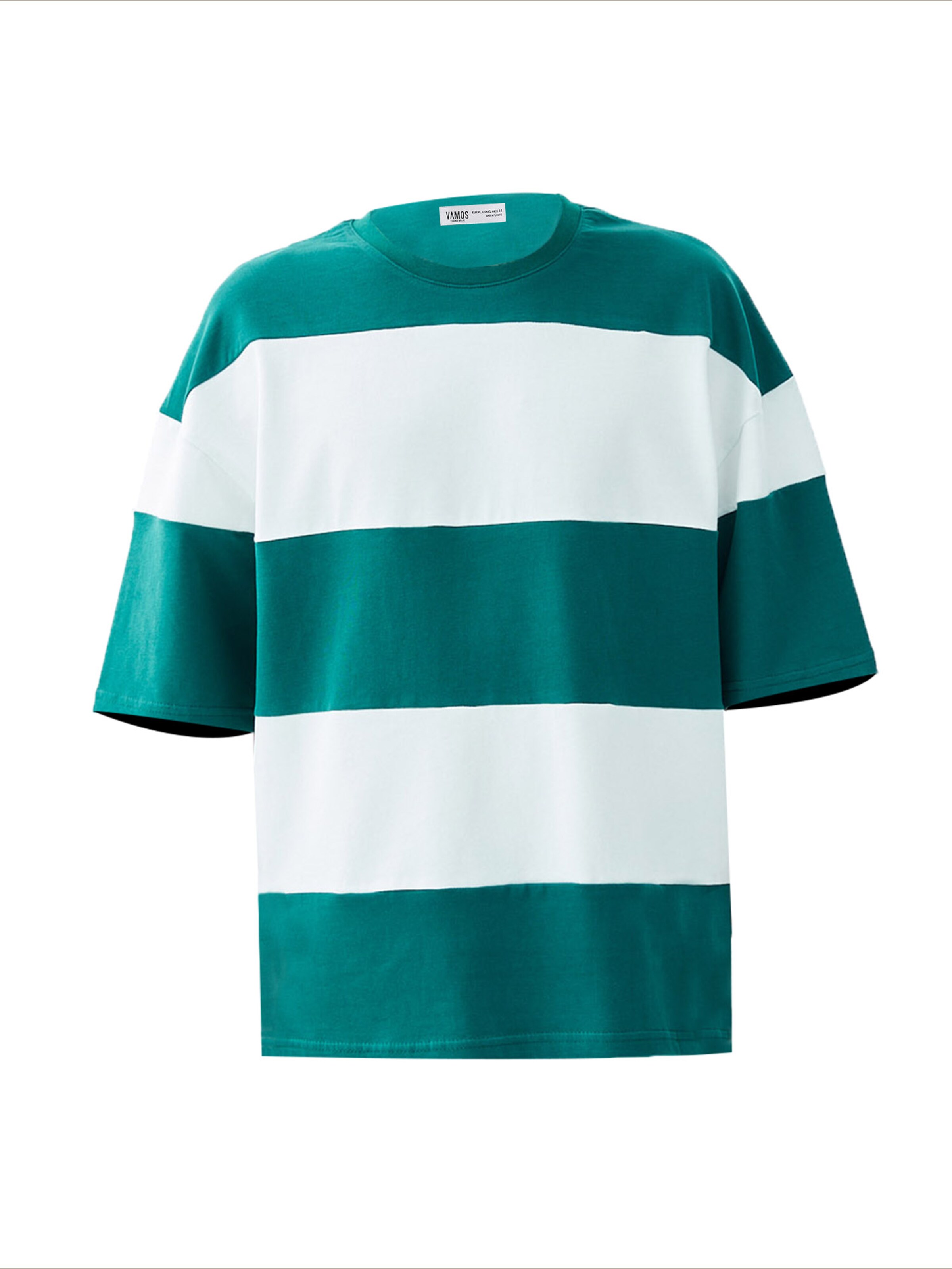 VAMOS CLO Μπλουζάκι σε πράσινο: μπροστά