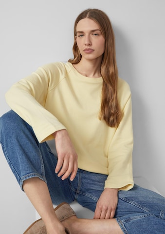 Sweat-shirt s.Oliver en jaune